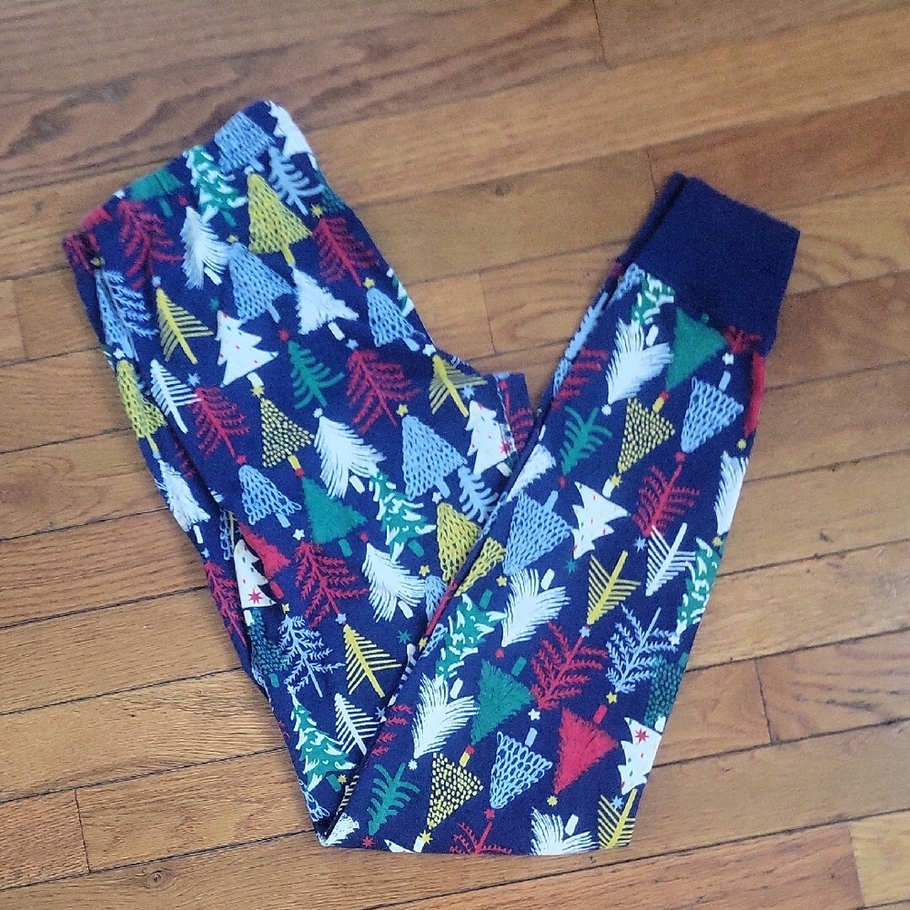 Hanna Andersson Adult Small Christmas Pajama Bottoms